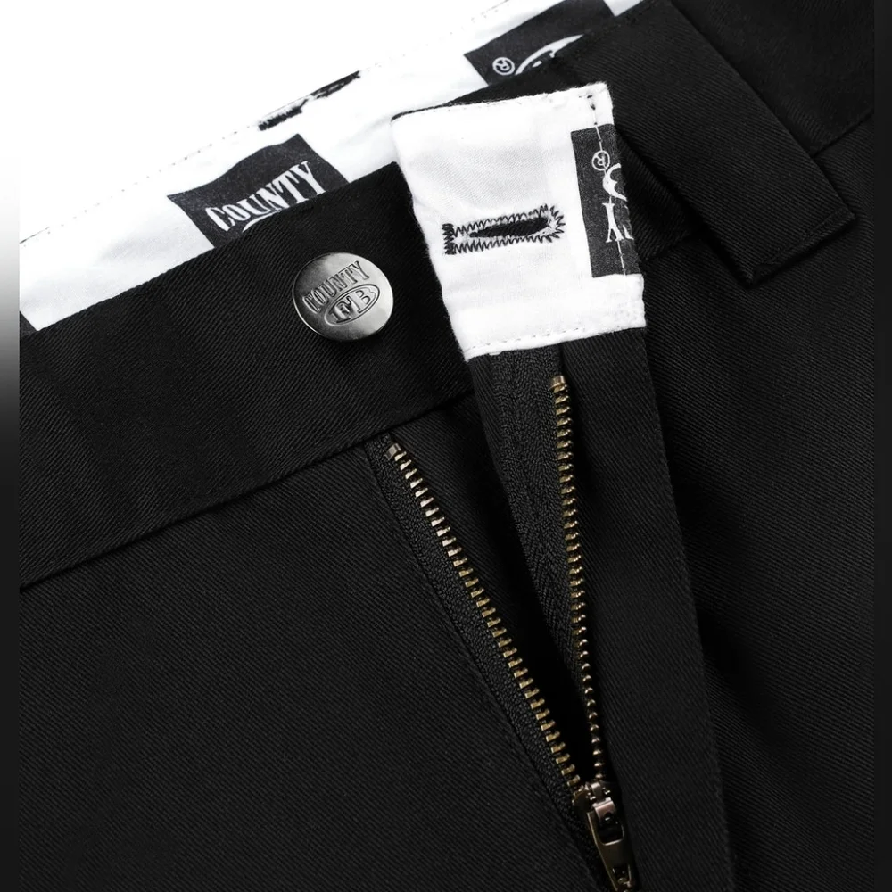 F B County Men,s Black Pants  Size 36x32